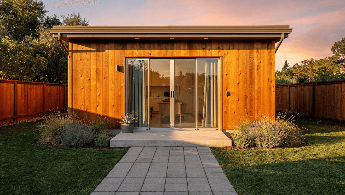 Modern ADU home addition by Barcci Builders in Silicon Valley